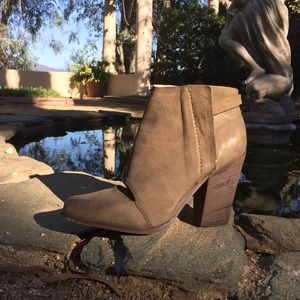 Joe's Jeans Avryl Bootie in Olive Suede