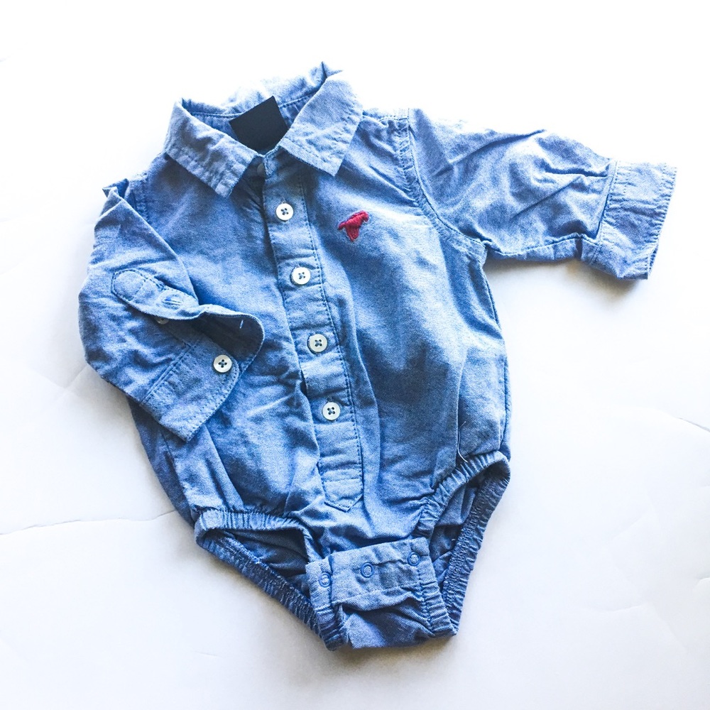 Wranglers "Denim" Style Button Up
