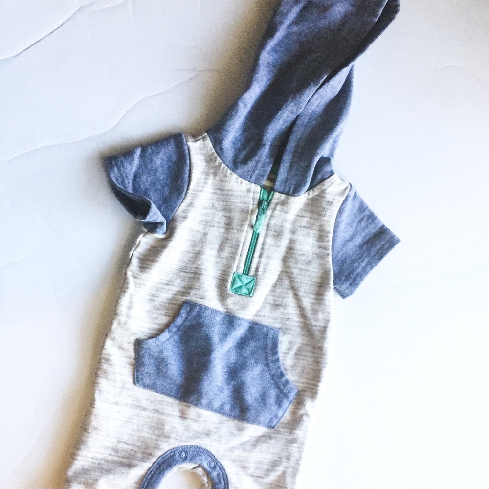 Cherokee Hooded Romper