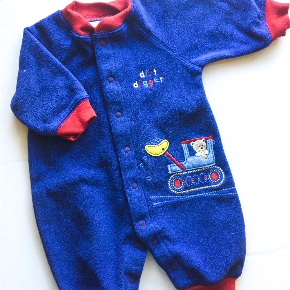 Carters Fleece Button Up Sleeper