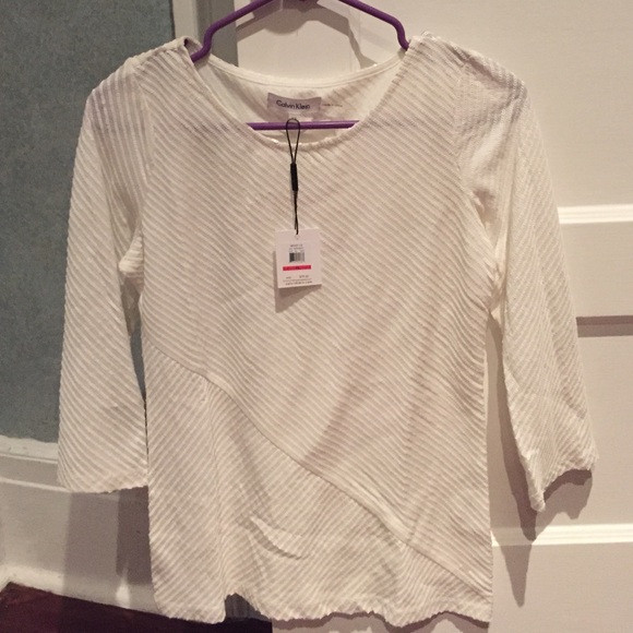 Brand new Calvin Klein Sequin shirt