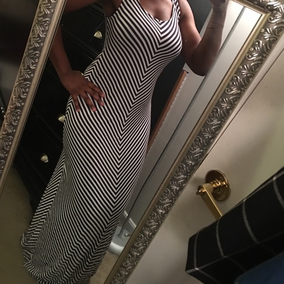 Striped Maxi Dress😍🙈!!