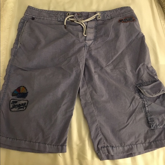 Men's designer swim trunks size L