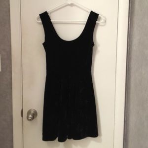 Crushed Velvet Mini Dress