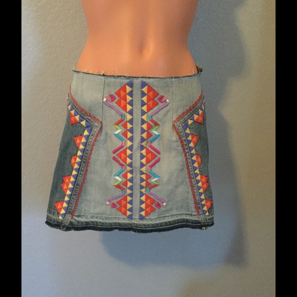 Free People Denim Mini