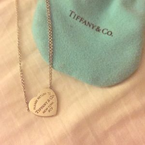 Tiffany and Co heart necklace