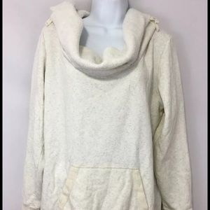 ISO Lucy fleece cowl neck sweatshirt/hoodie