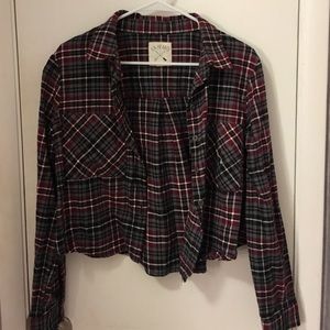 Cropped Flannel