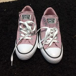Pink converse