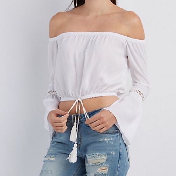 Off the shoulder top