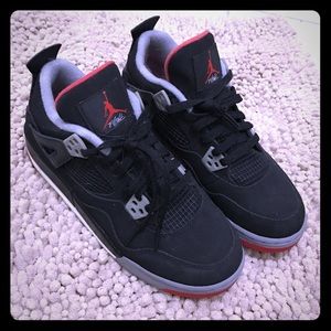 Nike Air Jordan Bred 4's