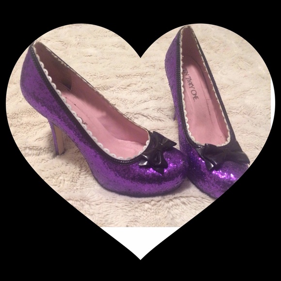 💫Sparkly Purple Cosplay Heels💫