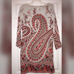 Old Navy Paisley Print Shift Dress