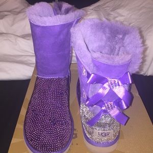 BlingOut Purple Ugg Boots