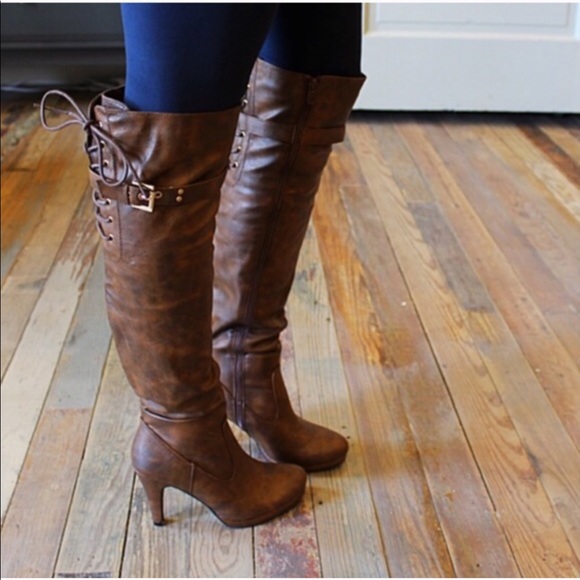 LAST PAIR! Over the knee boot - Picture 2 of 4