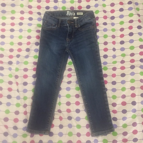 Super skinny blue jeans