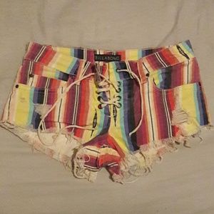 Colorful Booty Shorts