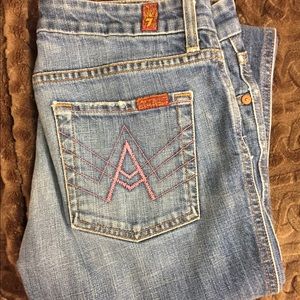 7 For All Mankind Bootcut Jeans