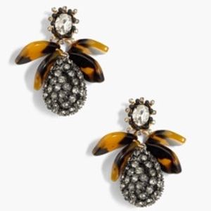 J.crew Pave Drop Earrings
