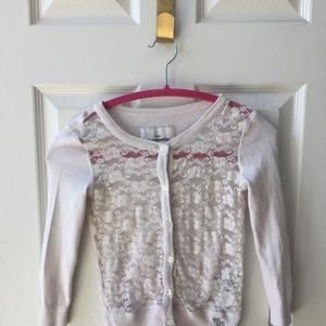 Abercrombie kids Button down sweater