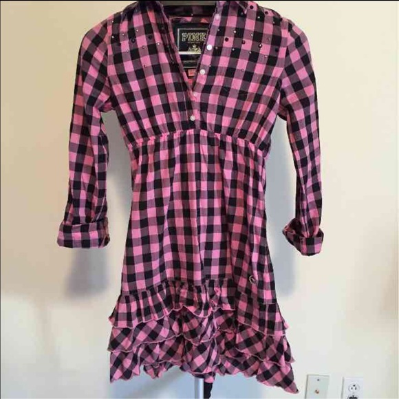 VS plaid tunic top dress
