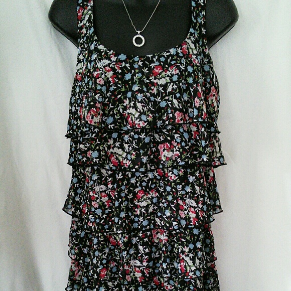 Xhilaration Floral Print Dress - size S