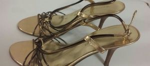 Bronze heels