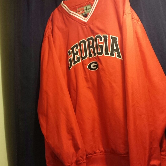 Georgia Bulldog pullover. Size L
