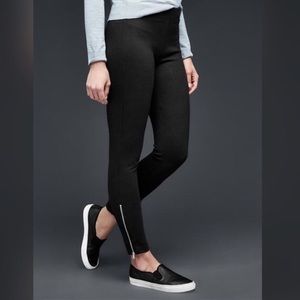 **NWT** GAP Zip Ponte Leggings