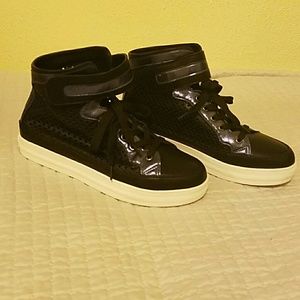 Black high tops baldi