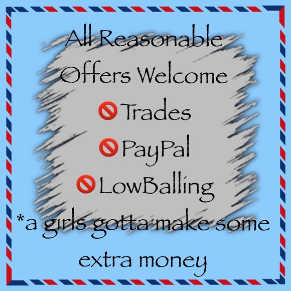 All Reasonable Offers Welcome