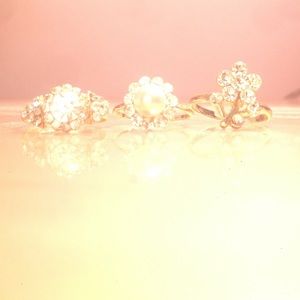Vintage Costume Jewelry Rings