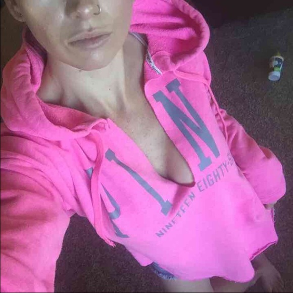 Pink VS LN Large Hoodie