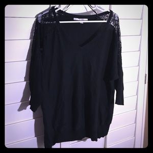 LC Lauren Conrad Lace Sweater
