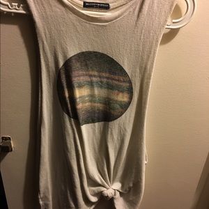 Brandy Melville planet muscle tank