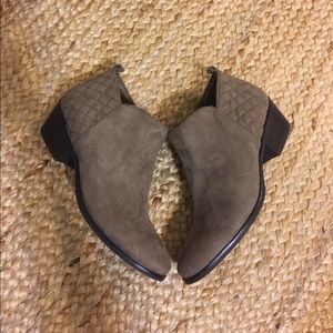 Taupe Ankle Booties