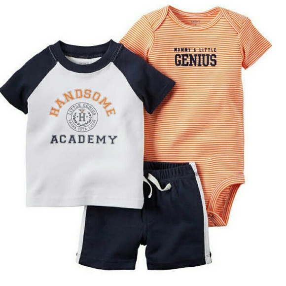 CARTER'S 3 piece Bodysuit Set NEW TAGS - Picture 1 of 1