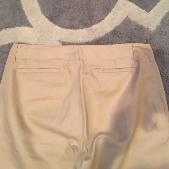 GAP khaki linen flare leg pants - Picture 4 of 4