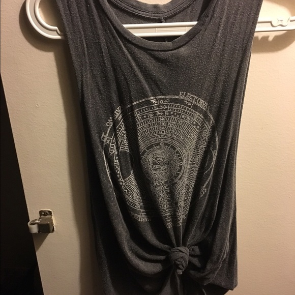 Brandy Melville muscle tank graphic