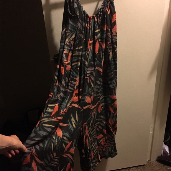 Knot sisters low back jumpsuit