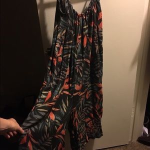 Knot sisters low back jumpsuit