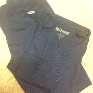 Grey's Anatomy Scrub Set in Navy