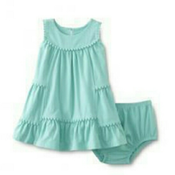 Tiered dress and diaper cover NEW TAGS - Picture 1 of 1
