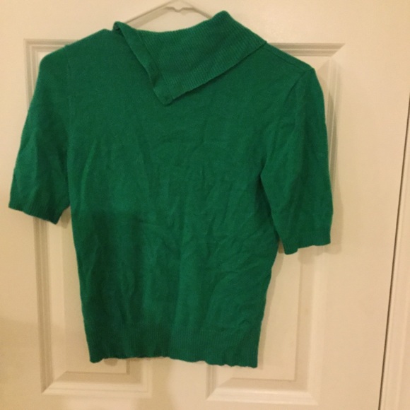 Green Jones New York short sleeved sweater - Picture 2 of 2