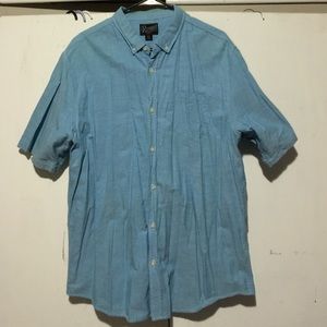 Light blue button down
