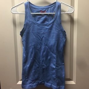 Spanx Blue Racerback Tank