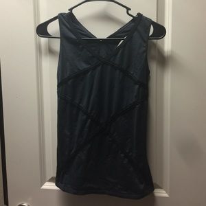 Spanx Gray Racerback Tank