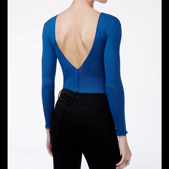 Free People Deep Sea Long Sleeve Top - Picture 2 of 4