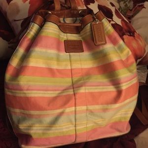 Coach mini back pack