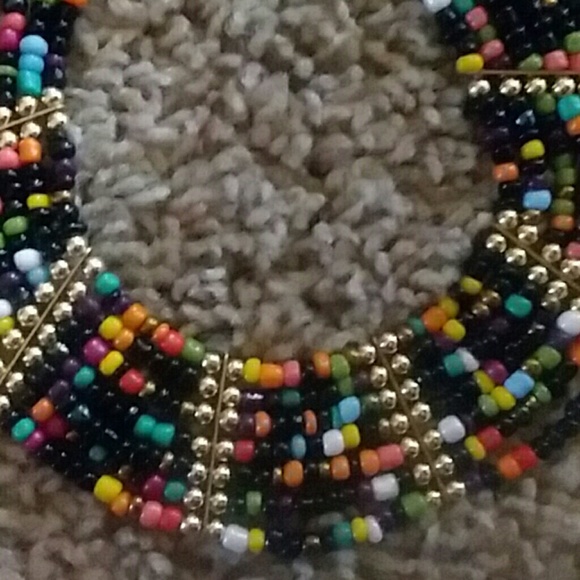 🌸Sand bead colored necklace🌸 - Picture 5 of 8